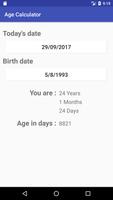 Age Calculator スクリーンショット 1