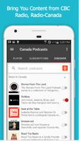 Canada Podcasts Affiche