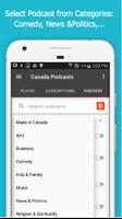 Canada Podcasts скриншот 1