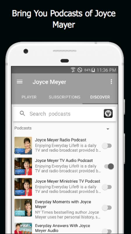joyce meyer podcasts downloads Joyce meyer podcast for android apk download.