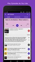 ABC Podcast: Listen to free podcasts of ABC اسکرین شاٹ 3