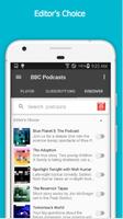 پوستر BCast: listening BBC podcasts