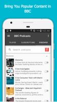 برنامه‌نما BCast: listening BBC podcasts عکس از صفحه