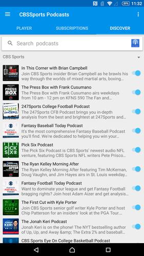 Listen To Cbs Sports Podcasts For Android Apk Download