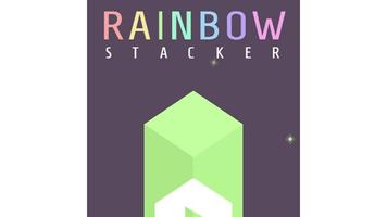 Rainbow Stacker Affiche