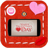 Valentine 14 Feb Wallpapers आइकन