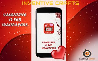 Valentine 14 Feb Wallpapers ภาพหน้าจอ 1