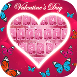 Valentine Keyboard Theme icône