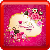 Valentine Greetings Card آئیکن