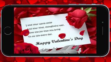 Valentine Greetings Card ポスター