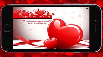 Valentine Greetings Card स्क्रीनशॉट 2