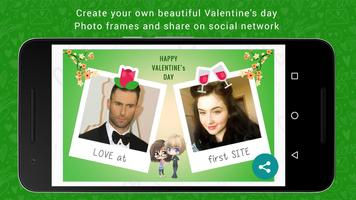 Poster Valentine Day Photo Frame