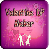 Valentine Day Profile Pic DP Maker : Selfie Editor আইকন