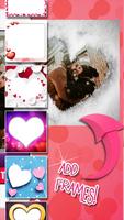 Happy Valentine Day Love Collage Photo Frame capture d'écran 3