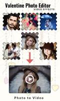 Valentine Photo Editor Video Effects ポスター