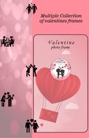 Romantic Couple Photo Frames With Status poster