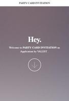 Party Card Invitation скриншот 1