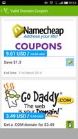 Valid Domain Coupon syot layar 1