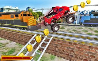 Monster Truck Stunts Racing Games 2017 poster