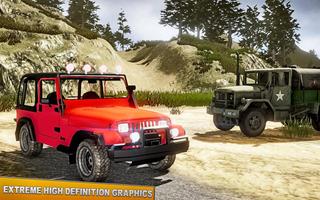 New Challenge Jeep Hill Drive Simulator Game capture d'écran 3