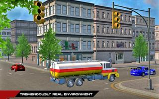 Grand City oil Truck Driver 3d ภาพหน้าจอ 1