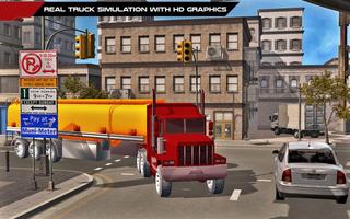 Grand City oil Truck Driver 3d ภาพหน้าจอ 2