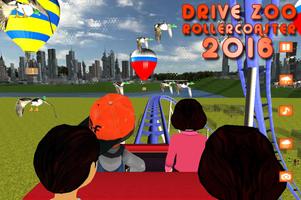 Drive Zoo Roller Coaster 2016 Ekran Görüntüsü 2