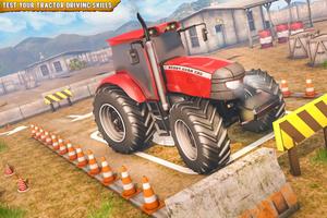 Offroad 3D Tractor Parking Gam পোস্টার