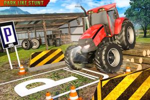 Offroad 3D Tractor Parking Gam imagem de tela 3