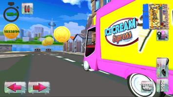 Ice Cream Delivery Truck imagem de tela 3