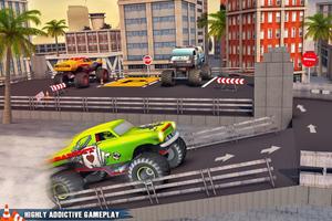 Monster Truck Parking Dirt Sim screenshot 3