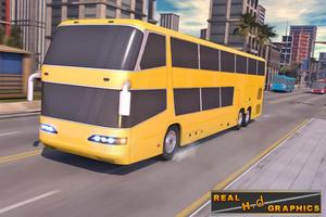 Bus games 3d coach bus driving imagem de tela 3