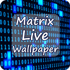 Matrix Digital Binary Code Liv icône