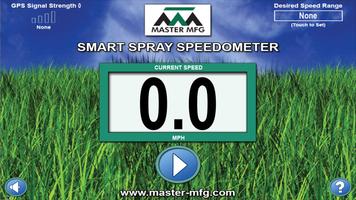 Smart Spray Speedometer الملصق