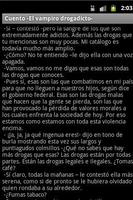 Cuento "El vampiro drogadicto" 海報