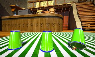 Tricky Ball Shuffle Shell Game : Guess the cup تصوير الشاشة 2