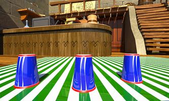 Tricky Ball Shuffle Shell Game : Guess the cup تصوير الشاشة 3