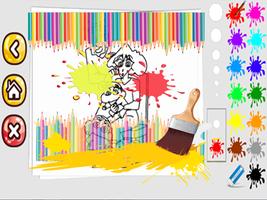 Coloring Page Painting Shin chan Cartoon ảnh chụp màn hình 1