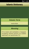 Muslim Islamic Dictionary screenshot 1