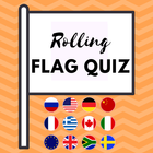 Rolling Flag Quiz-icoon