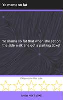 Yo Mama so fat app الملصق