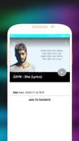 Zayn Malik Songs and Videos imagem de tela 2