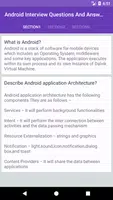 Android - Interview Questions and Answers poster