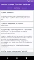 Android - Interview Questions and Answers screenshot 1
