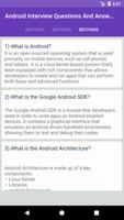 Android - Interview Questions and Answers تصوير الشاشة 3