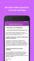 C Programming And Tutorial - Guide For Interview Screenshot 5