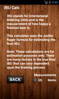 IBU Calc- Hops Calculator स्क्रीनशॉट 3