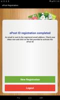 ePost-Registration syot layar 2