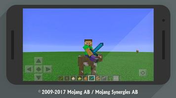 Minecraft addon All Mobs Rideable poster