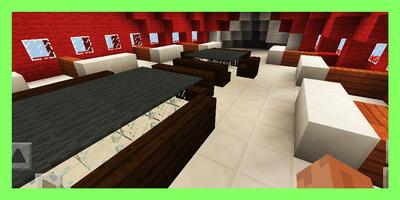 New Modern Plane. Map for MCPE Affiche